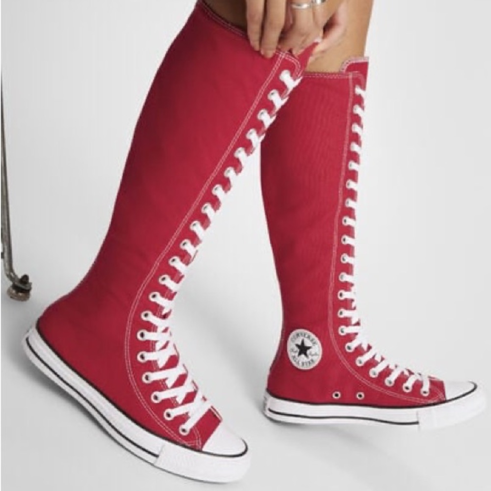RARE NWT Chuck Taylor All Star XXHi Red Knee High / High Top Converse